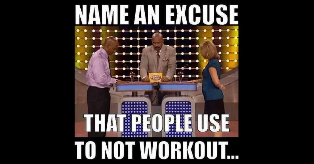 Name Excuses to not workout - The ABS Gym - Personal Training Dublin